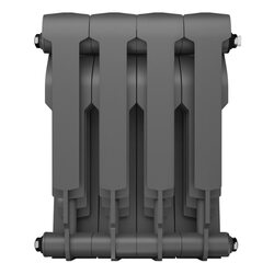 Радиатор Royal Thermo 350 х 4 секции BiLiner Silver Satin биметаллический секционный