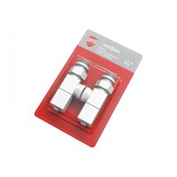 Набор дизайн-вентилей ROYAL THERMO CUBE осевой, белый, 1/2" (Роял Термо)