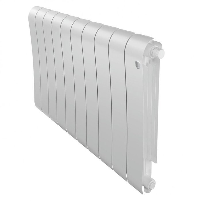Радиатор биметаллический Royal Thermo Infinity 500 Bianco Traffico VR - 10 секционный (НС-1658376 РОЯЛ ТЕРМО)