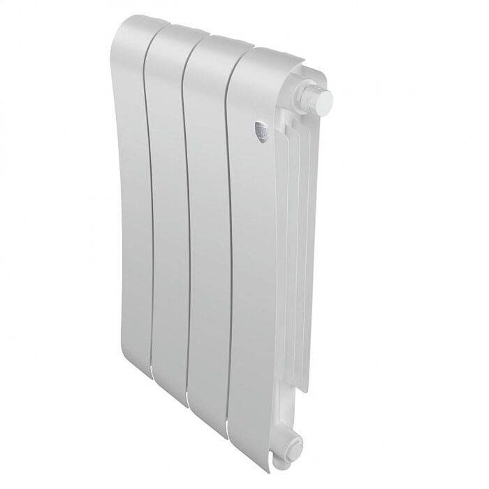 Радиатор биметаллический Royal Thermo Infinity 500 Bianco Traffico VR - 4 секционный (НС-1658378 РОЯЛ ТЕРМО)