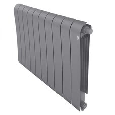 Радиатор биметаллический Royal Thermo Infinity 500 Silver Satin VR - 10 секционный (НС-1658386 РОЯЛ ТЕРМО)