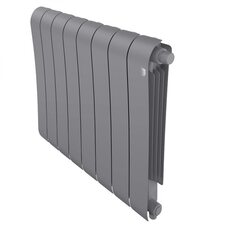 Радиатор биметаллический Royal Thermo Infinity 500 Silver Satin VR - 8 секционный (НС-1658389 РОЯЛ ТЕРМО)