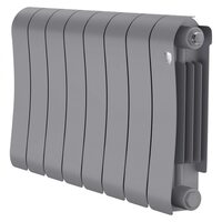 Радиатор биметаллический Royal Thermo Infinity 300 Silver Satin - 8 секционный (НС-1683697 РОЯЛ ТЕРМО)