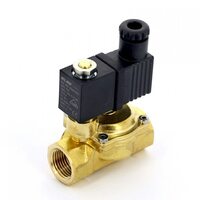 Клапан электромагнитный нормально закрытый ВВ 1/2" Emmeti
