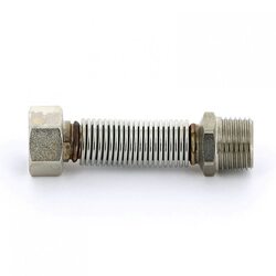 Подводка для воды НВ Flexorapid из нержавеющей стали 1/2" 6.5-12.5 см