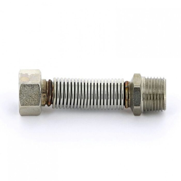 Подводка для воды НВ Flexorapid из нержавеющей стали 1/2" 6.5-12.5 см
