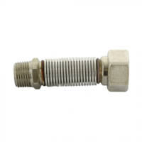 Подводка для воды НВ Flexorapid из нержавеющей стали 1/2"х3/4" 6.5-12.5 см