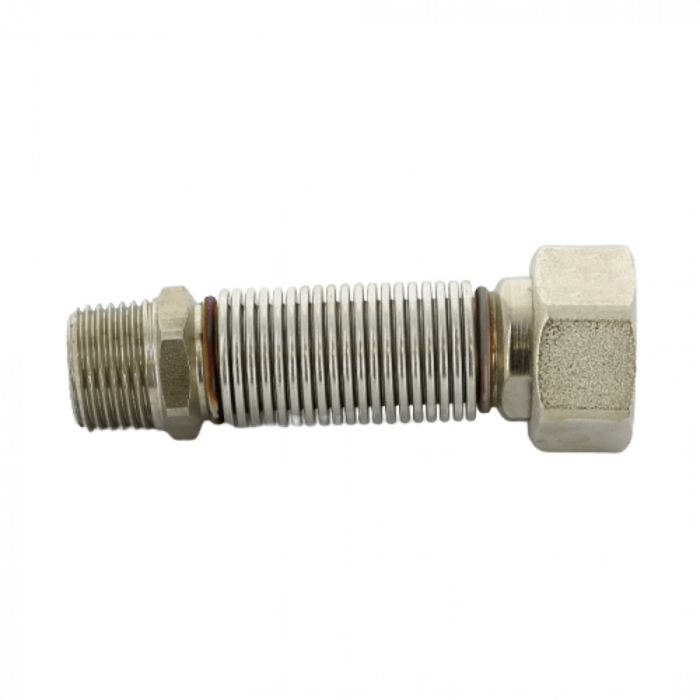 Подводка для воды НВ Flexorapid из нержавеющей стали 1/2"х3/4" 6.5-12.5 см