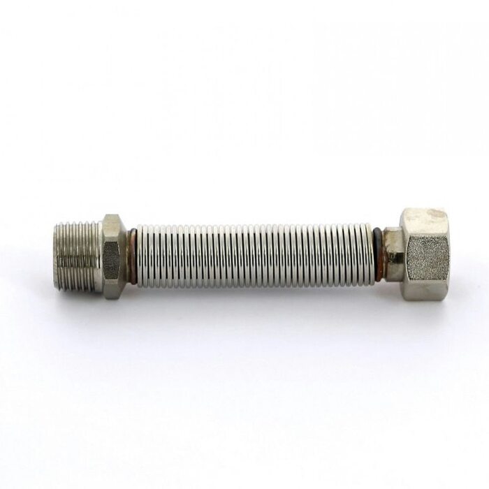 Подводка для воды НВ Flexorapid из нержавеющей стали 1/2" 10-19.5 см