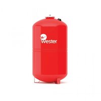 Бак расширительный мембранный Wester WRV - 50 л PN5, Tmax100°C, вертикальный, на ножках (0-14-0100 Вестер)