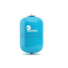 Гидроаккумулятор Wester WAV - 24 л, PN10, Tmax100°C, вертикальный, без ножек (0-14-1060 Вестер)