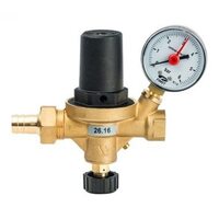 Клапан подпиточный Alimat ALMD 1/2" с манометром Watts