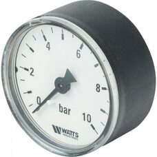 Манометр аксиальный 50 мм 1/4", 0-10 бар Watts F+R100