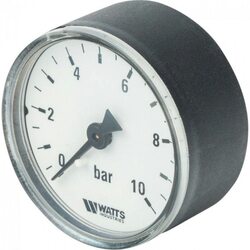 Манометр аксиальный 50 мм 1/4", 0-10 бар Watts F+R100