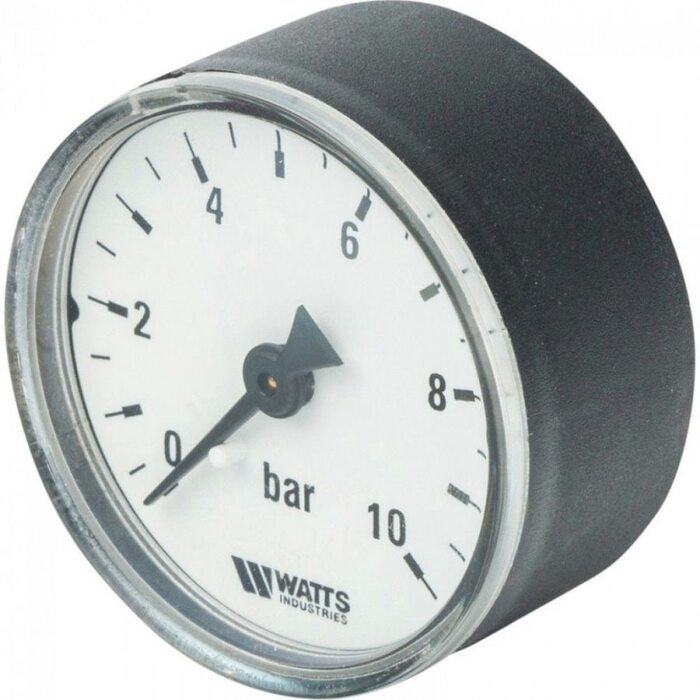 Манометр аксиальный 50 мм 1/4", 0-10 бар Watts F+R100