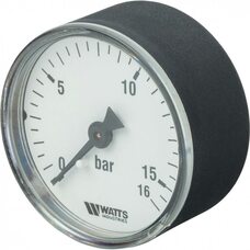 Манометр аксиальный 50 мм 1/4", 0-16 бар Watts F+R100