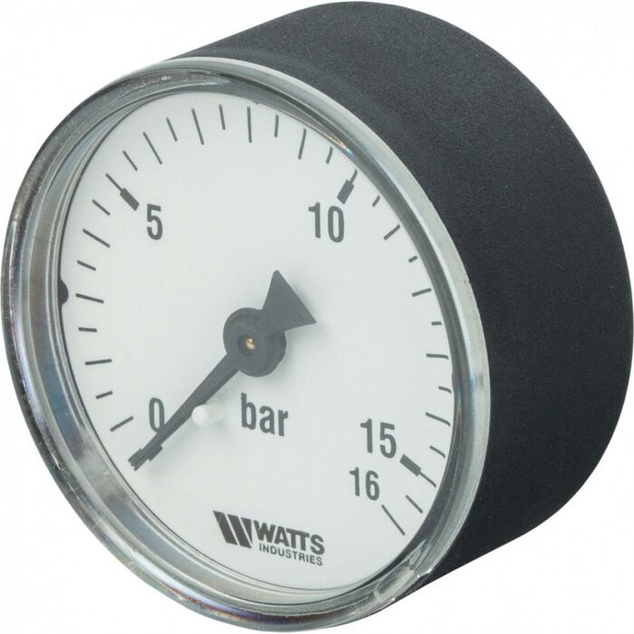Манометр аксиальный 50 мм 1/4", 0-16 бар Watts F+R100