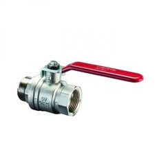 Кран шаровый 1 1/4" НВ маховик из алюминия Optibal Oventrop