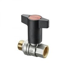 Кран шаровый 1 1/2" НВ маховик пластмассовый Optibal Oventrop