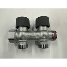 Коллектор REHAU (РЕХАУ - 11316443001)регулирующий, распределительный G3/4" с 2 отводами G 3/4"