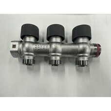 Коллектор REHAU (РЕХАУ - 11316453001)регулирующий, распределительный G3/4" с 3 отводами G 3/4"