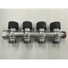 Коллектор REHAU (РЕХАУ - 11316473001)регулирующий, распределительный G3/4" с 4 отводами G 3/4"