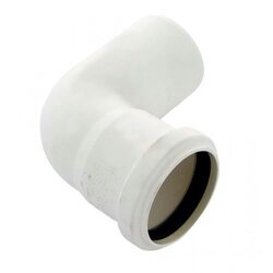 Отвод канализационный Raupiano Plus 50х87° REHAU (РЕХАУ - 11211341001)