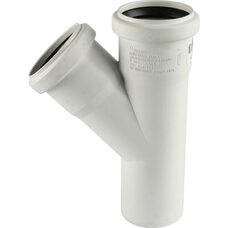 Тройник канализационный Raupiano Plus 50/50х45° REHAU (РЕХАУ - 11212341001)