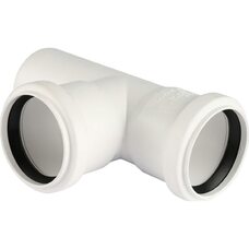 Тройник канализационный Raupiano Plus 50/50х87° REHAU (РЕХАУ - 11212541001)