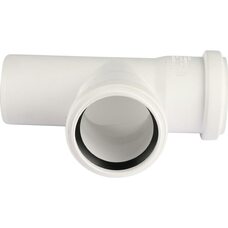 Тройник канализационный Raupiano Plus 50/50х87° REHAU (РЕХАУ - 11212541001)
