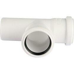 Тройник канализационный Raupiano Plus 50/50х87° REHAU (РЕХАУ - 11212541001)