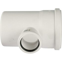 Тройник канализационный Raupiano Plus 110/50х87° REHAU (РЕХАУ - 11213241001)