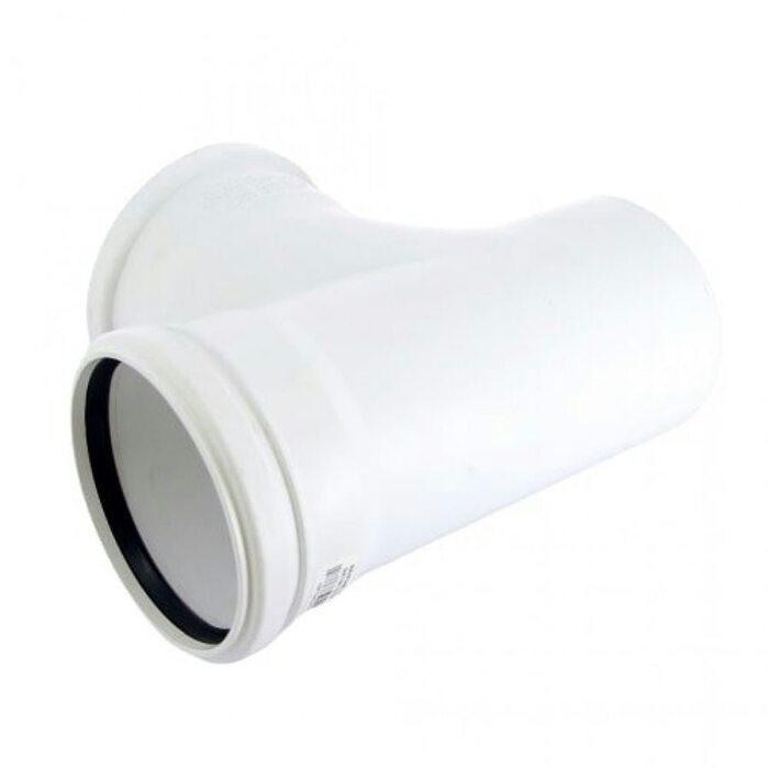 Тройник канализационный Raupiano Plus 110/110х87° REHAU (РЕХАУ - 11230051001)