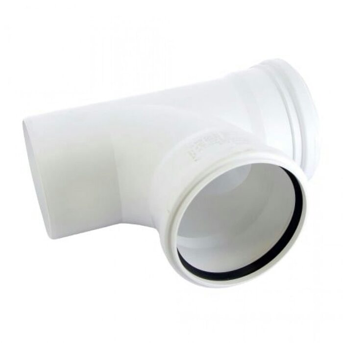 Тройник канализационный Raupiano Plus 110/110х87° REHAU (РЕХАУ - 11230051001)