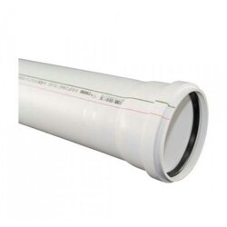 Труба канализационная Raupiano Plus 40/1000 мм REHAU (РЕХАУ - 11230341200)