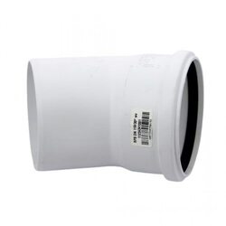 Отвод канализационный Raupiano Plus 110х30° REHAU (РЕХАУ - 11234341001)