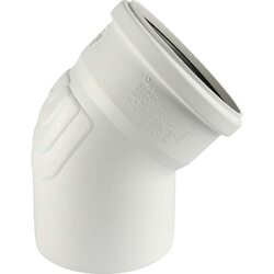 Отвод канализационный Raupiano Plus 110х45° REHAU (РЕХАУ - 11234441001)