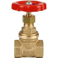 Задвижка клиновая резьбовая 1/2", муфтовая латунная Itap