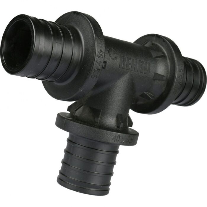 Тройник равнопроходной 40-40-40 PX REHAU (РЕХАУ - 11600351001)