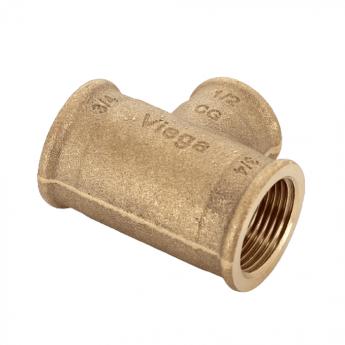 Тройник переходной с внутренней резьбой 3/4"x1/2"x3/4" Viega