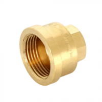 Муфта переxодная ВВ 1"x1/2" бронза Viega