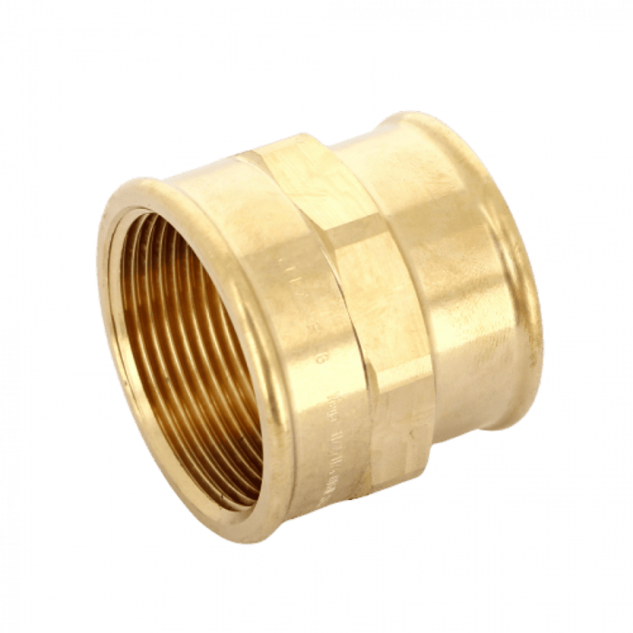 Муфта переxодная ВВ 1 1/2"x1 1/4", бронза Viega