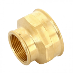 Муфта переxодная ВВ 2"x1 1/4" бронза Viega