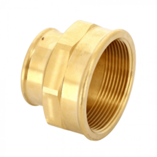 Муфта переxодная ВВ 2"x1 1/4" бронза Viega