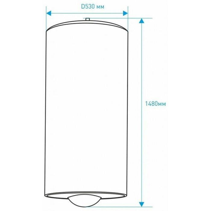 Водонагреватель Ariston ARI 200 VERT 530 THER MO SF, электрический накопительный (3000318 Аристон)