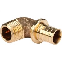 Уголок-переходник с наружной резьбой 20-R 1/2 RX+ REHAU (РЕХАУ - 14563481001)