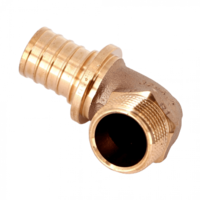 Уголок-переходник с наружной резьбой 32-R 1 RX+ REHAU (РЕХАУ - 14563521001)