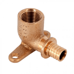 Угольник настенный с внутренней резьбой 16-Rp 1/2, короткий RX+ REHAU (РЕХАУ - 14563581001)