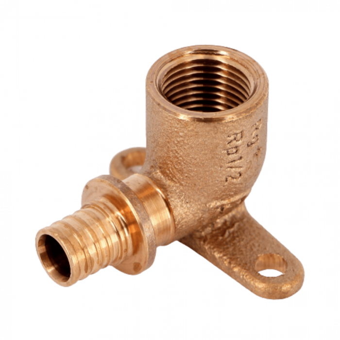 Угольник настенный с внутренней резьбой 16-Rp 1/2, короткий RX+ REHAU (РЕХАУ - 14563581001)