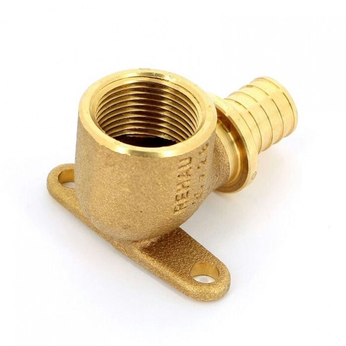 Угольник настенный с внутренней резьбой 25-Rp 3/4, короткий RX+ REHAU (РЕХАУ - 14563611001)